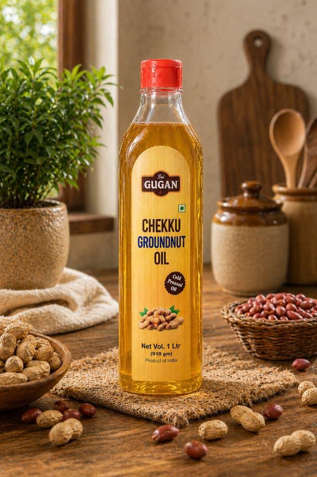Cold Pressed Groundnut Oil